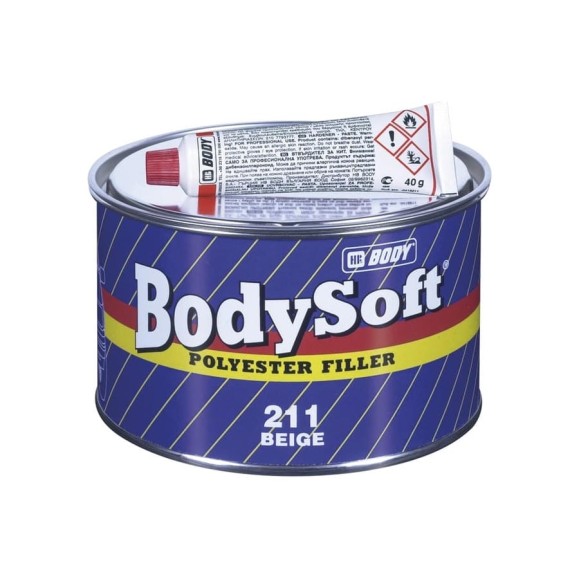 Шпатлевка HB BODY SOFT 211 Classic 1кг 2116300001