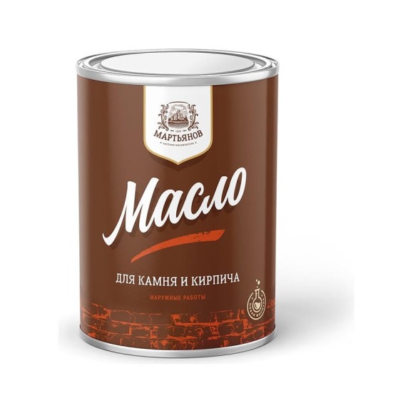 Масло по камню и кирпичу МАРТЬЯНОВ 1 л 200.180.1000 Масло по камню и кирпичу МАРТЬЯНОВ 1 л 200.180.1000