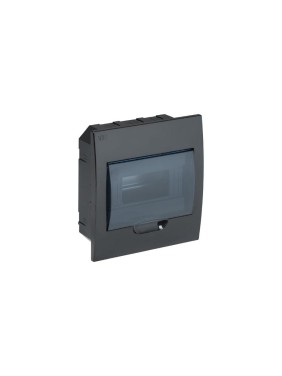 Корпус IEK KREPTA 3 ЩРВ-П-8 IP41 черный, пластиковый MKP12-V-08-41-K02 Корпус IEK KREPTA 3 ЩРВ-П-8 IP41 черный, пластиковый MKP12-V-08-41-K02