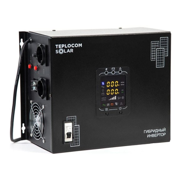 ИБП для котла отопления TEPLOCOM SOLAR-1500 2412 ИБП для котла отопления TEPLOCOM SOLAR-1500 2412