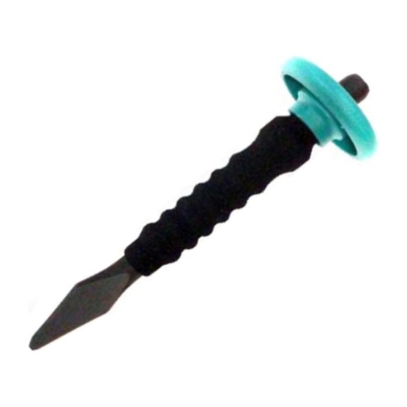 Зубило Jettools плоское, с пластиковым протектором, 150х5мм P-02-05 Зубило Jettools плоское, с пластиковым протектором, 150х5мм P-02-05