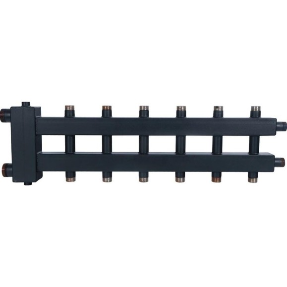 Коллектор дублер с гидроразделителем ROMMER на 3+3+1 контура RDG-0018-024037 RG008U48TD2V5S Коллектор дублер с гидроразделителем ROMMER на 3+3+1 контура RDG-0018-024037 RG008U48TD2V5S