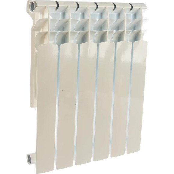 Радиатор AQUAPROM 500/100 алюминиевый AL, 6 секций A11 00-00014982 Радиатор AQUAPROM 500/100 алюминиевый AL, 6 секций A11 00-00014982