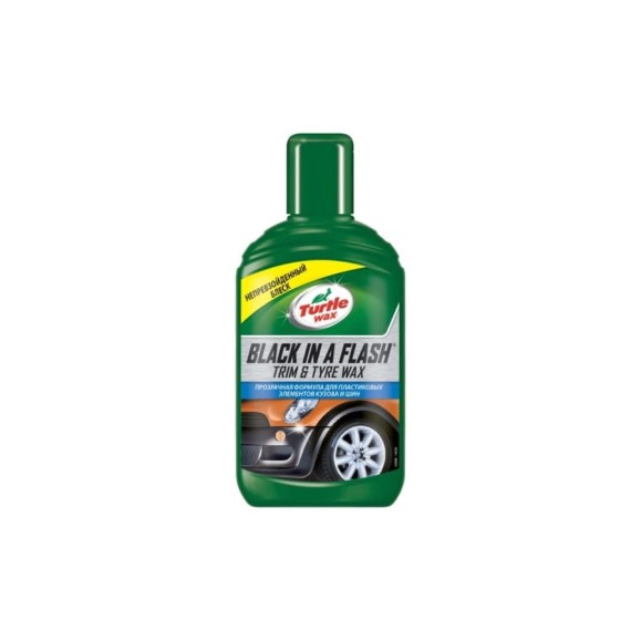 Черный лоск гель TURTLE WAX BLACK IN A FLASH GEL 300 мл 52886 Черный лоск гель TURTLE WAX BLACK IN A FLASH GEL 300 мл 52886