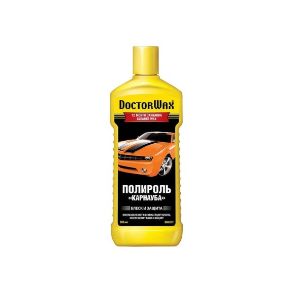 Полироль-очиститель DoctorWax защита Карнауба DW8217 Полироль-очиститель DoctorWax защита Карнауба DW8217