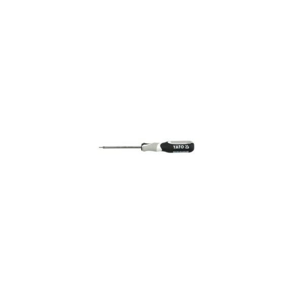 Отвертка YATO TORX Т7 х 75мм SVCM55 резиновая ручка YT-2743 Отвертка YATO TORX Т7 х 75мм SVCM55 резиновая ручка YT-2743