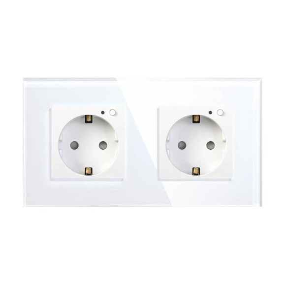 Умная встраиваемая Wi-Fi розетка Hiper IoT Outlet W02 523762