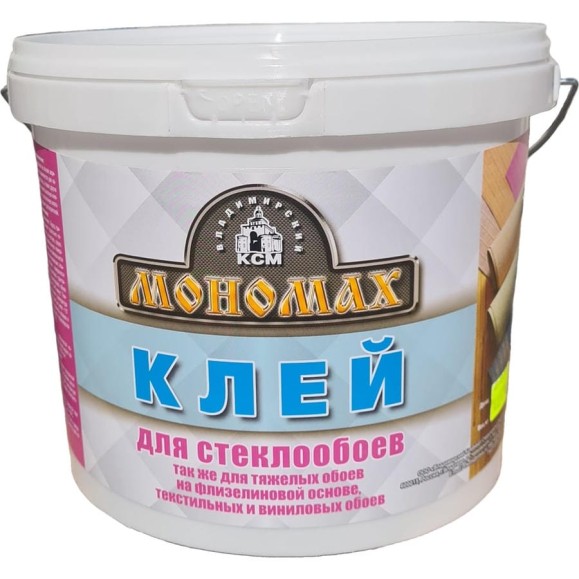 Клей для стеклообоев Мономах 5л 2кст5б