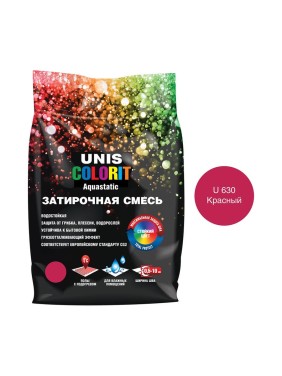 Затирка UNIS Colorit красный 2 кг 11602920