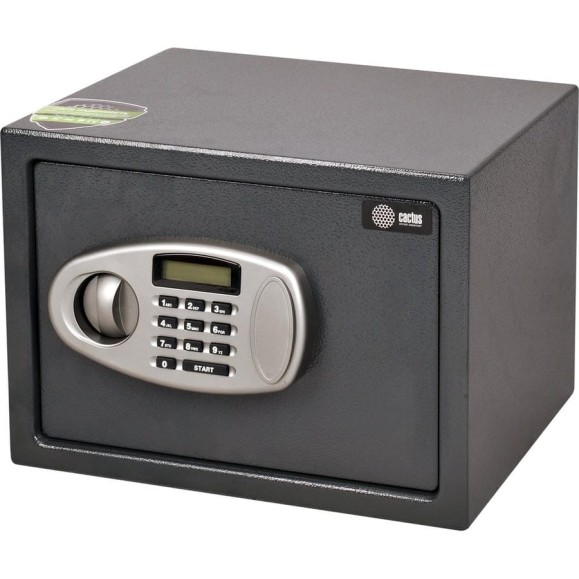 Мебельный сейф CACTUS 250x350x250 мм, электронный CS-SF-E25 1217696 Мебельный сейф CACTUS 250x350x250 мм, электронный CS-SF-E25 1217696