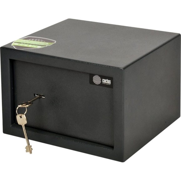 Мебельный сейф CACTUS 200x280x250 мм, ключевой CS-SF-K18 1217687 Мебельный сейф CACTUS 200x280x250 мм, ключевой CS-SF-K18 1217687