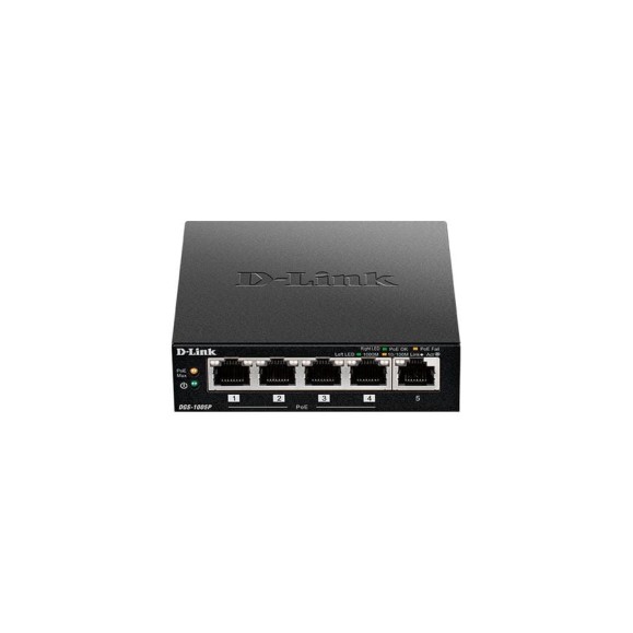 Коммутатор D-link DGS-1005P Коммутатор D-link DGS-1005P