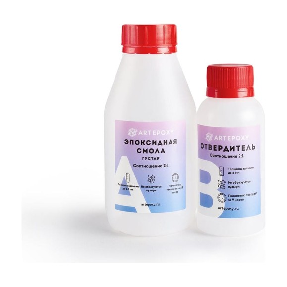 Густая эпоксидная смола ArtEpoxy 300 г 21603 Густая эпоксидная смола ArtEpoxy 300 г 21603