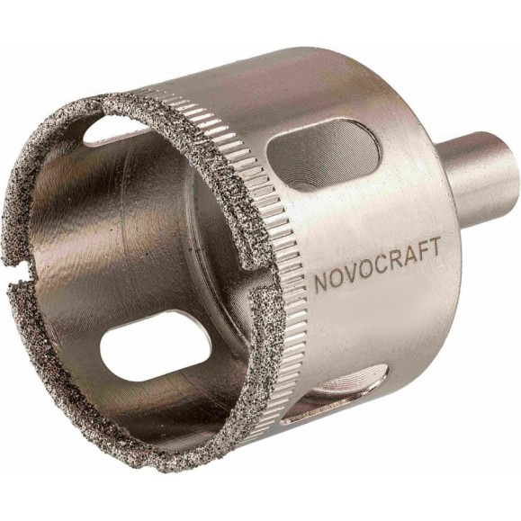 Коронка алмазная по стеклу и керамике (5 шт; 8х52 мм) Novocraft KAC008052305