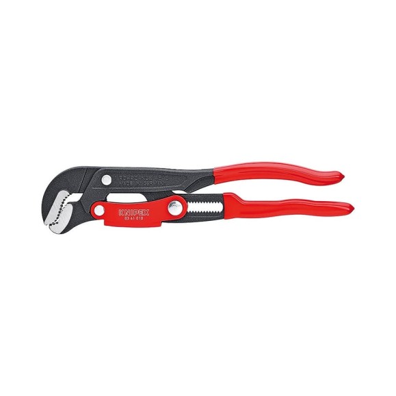Трубный ключ KNIPEX S-образные тонкие губки, L-420 мм, серый, Cr-V KN-8361015 Трубный ключ KNIPEX S-образные тонкие губки, L-420 мм, серый, Cr-V KN-8361015
