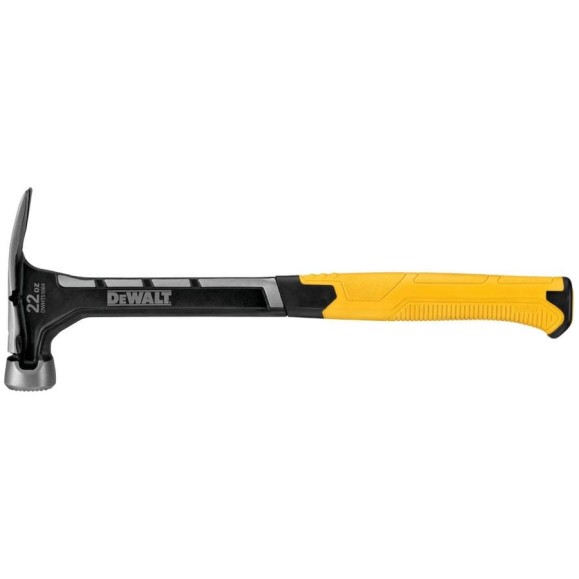 Молоток DEWALT одноэлементный, с прямым гвоздодером, 624 г DWHT0-51064 Молоток DEWALT одноэлементный, с прямым гвоздодером, 624 г DWHT0-51064