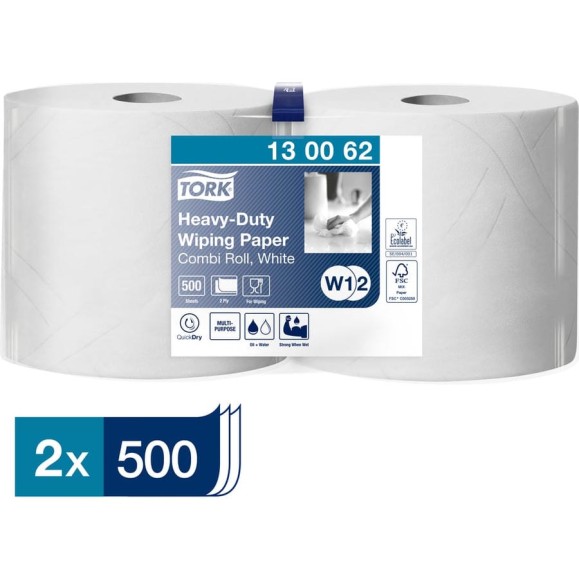 Индустриальная бумага TORK арт. 130062 Adv Wiper 430 Performance 2 рул. в уп. 11107 Индустриальная бумага TORK арт. 130062 Adv Wiper 430 Performance 2 рул. в уп. 11107