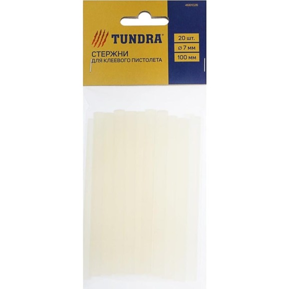 Стержни клеевые (20 шт; 7х100 мм) TUNDRA 4661026