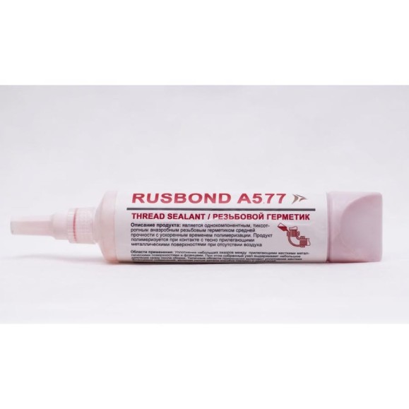 Герметик трубной резьбы гелеобразный RusBond А5.77, 250 мл RusBond А5.77.250 Герметик трубной резьбы гелеобразный RusBond А5.77, 250 мл RusBond А5.77.250