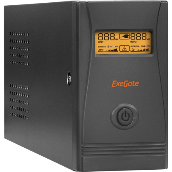 Источник бесперебойного питания ExeGate Power Smart ULB-800.LCD.AVR.EURO.RJ.USB 212517 Источник бесперебойного питания ExeGate Power Smart ULB-800.LCD.AVR.EURO.RJ.USB 212517