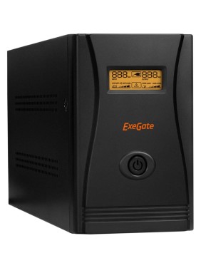 Источник бесперебойного питания ExeGate SpecialPro Smart LLB-1200.LCD.AVR.EURO.RJ.USB  285494