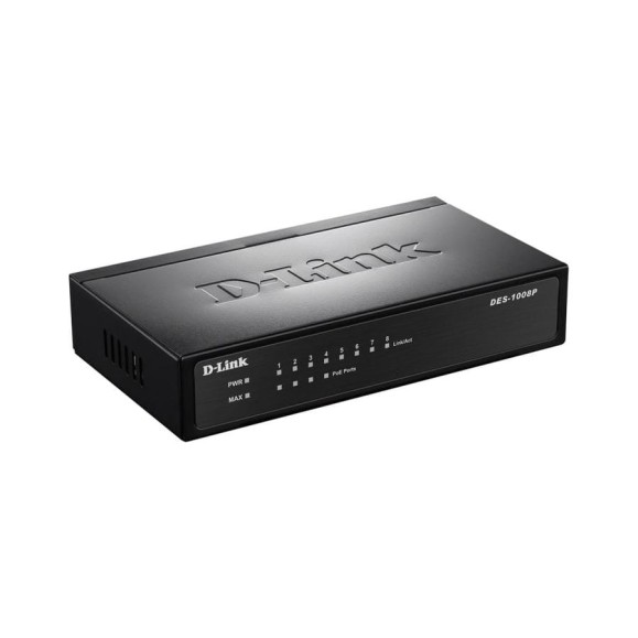 Коммутатор D-link DES-1008P Коммутатор D-link DES-1008P