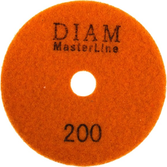 Круг алмазный гибкий шлифовальный АГШК Master Line (100х2 мм; №200; сухая) Diam 000567 Круг алмазный гибкий шлифовальный АГШК Master Line (100х2 мм; №200; сухая) Diam 000567