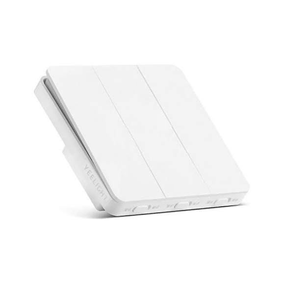 Тройной настенный выключатель YEELIGHT Flex Switch WHITE YLKG14YL Тройной настенный выключатель YEELIGHT Flex Switch WHITE YLKG14YL