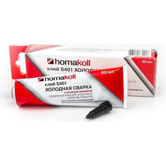 Клей холодная сварка Homakoll S401, морозостойкий, 25-30 п.м., 60 г 19667 Клей холодная сварка Homakoll S401, морозостойкий, 25-30 п.м., 60 г 19667