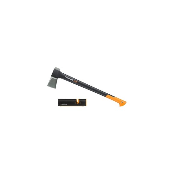 Топор-колун X25 + универсальная точилка Fiskars 122482