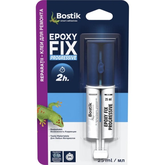 Эпоксидный клей Bostik EPOXY FIX Progressive 25 мл G130