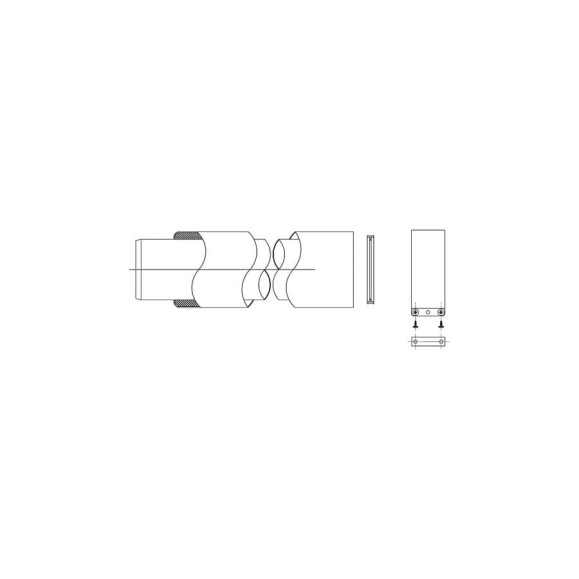 Удлинение изолированное M/F (80/100; 1000 мм) Ariston 705771 Удлинение изолированное M/F (80/100; 1000 мм) Ariston 705771