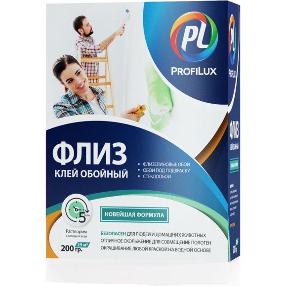 Обойный клей Профилюкс ФЛИЗЕЛИН 200г МП00-000268