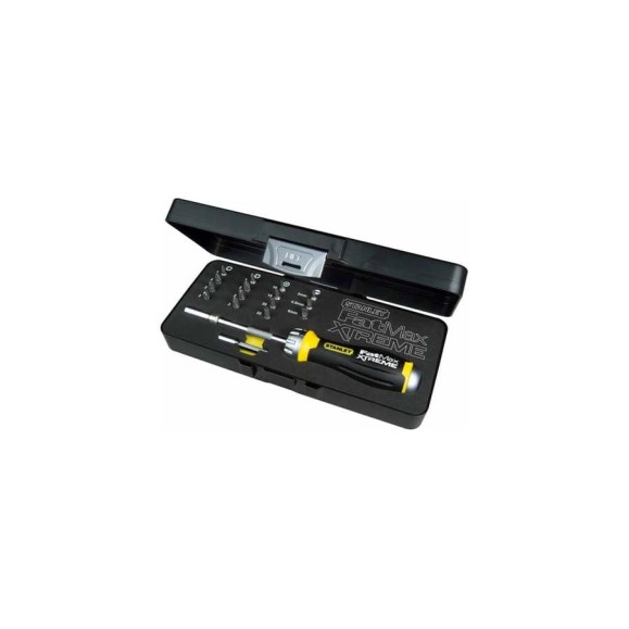 Отвертка с храповым механизмом + 10 вставок FatMax® Xtreme™ Multibit" Stanley 0-69-214