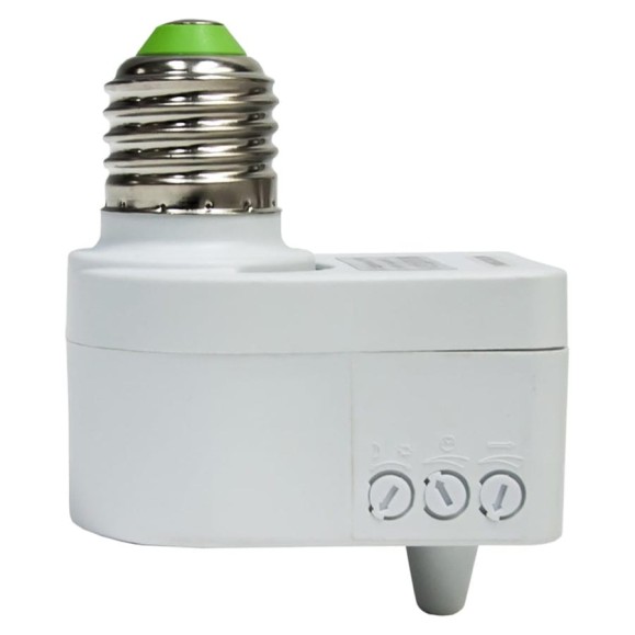 Микроволновый датчик движения с патроном E27 Feron SEN41 5.8GHz 230V 60W 5 м 360 белый 22070 Микроволновый датчик движения с патроном E27 Feron SEN41 5.8GHz 230V 60W 5 м 360 белый 22070