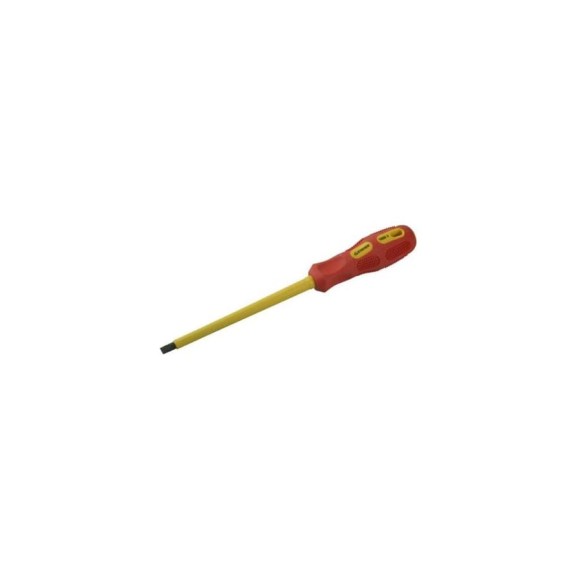 Диэлектрическая отвертка SL 2,5 x 75 мм STAYER MAX-GRIP Insulated 25827-02-075 G Диэлектрическая отвертка SL 2,5 x 75 мм STAYER MAX-GRIP Insulated 25827-02-075 G