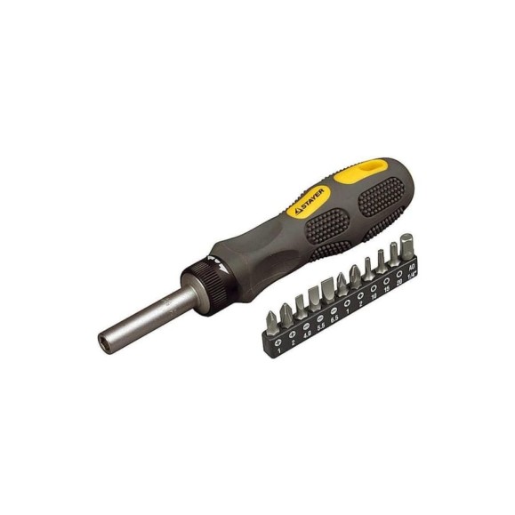 Реверсивная отвертка STAYER MAX-GRIP 2589-H12 G Реверсивная отвертка STAYER MAX-GRIP 2589-H12 G