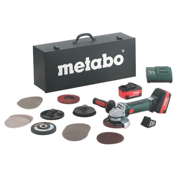 Аккумуляторная угловая шлифмашина Metabo W 18 LTX 125 Inox 600174870 Аккумуляторная угловая шлифмашина Metabo W 18 LTX 125 Inox 600174870