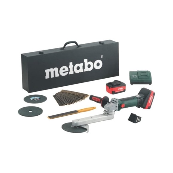Аккумуляторный шлифователь угловых сварных швов Metabo KNS 18 LTX 600191870