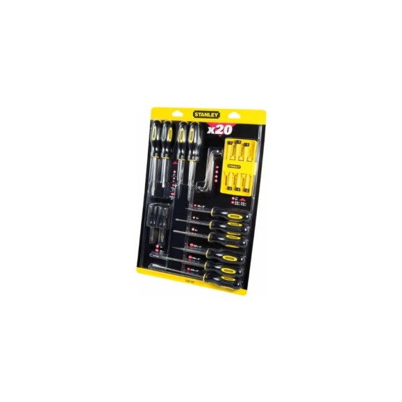 Набор отверток BASIC 20 шт Stanley 0-60-220 Набор отверток BASIC 20 шт Stanley 0-60-220