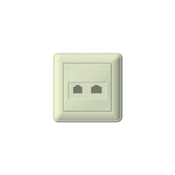 Компьютерная+телефонная розетка с рамкой, слоновая кость RJ11+RJ45 WESSEN 59 Schneider ELectric RSI-251TK5E-28 Компьютерная+телефонная розетка с рамкой, слоновая кость RJ11+RJ45 WESSEN 59 Schneider ELectric RSI-251TK5E-28