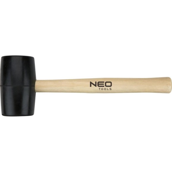 Резиновая киянка NEO Tools 72 мм, 900 г, деревянная ручка 25-064 Резиновая киянка NEO Tools 72 мм, 900 г, деревянная ручка 25-064