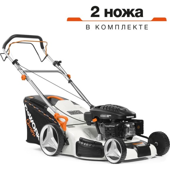 Газонокосилка бензиновая DeWORKS L 60SP Газонокосилка бензиновая DeWORKS L 60SP