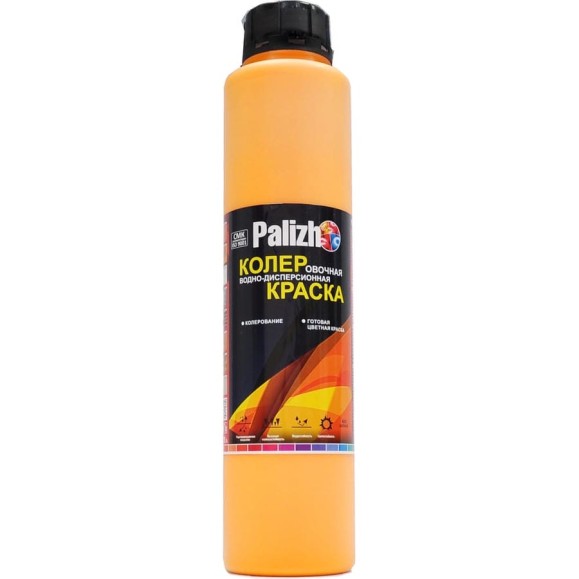 Колеровочная краска Palizh В/Д №503 янтарный 0,75 л 11603603 Колеровочная краска Palizh В/Д №503 янтарный 0,75 л 11603603