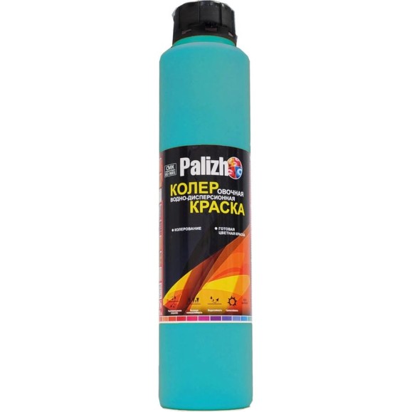 Колеровочная краска Palizh В/Д №517 голубой 0,75 л 11605846 Колеровочная краска Palizh В/Д №517 голубой 0,75 л 11605846