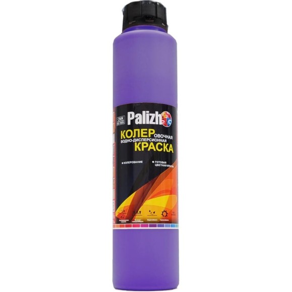 Колеровочная краска Palizh В/Д №520 фиолетовый 0,75 л 11606002 Колеровочная краска Palizh В/Д №520 фиолетовый 0,75 л 11606002