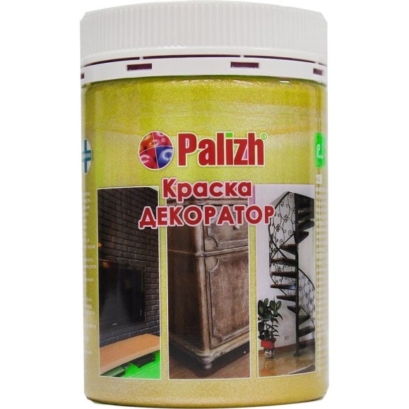 Акриловая краска-колер Palizh №178 античное золото 0,25 кг 11605837 Акриловая краска-колер Palizh №178 античное золото 0,25 кг 11605837