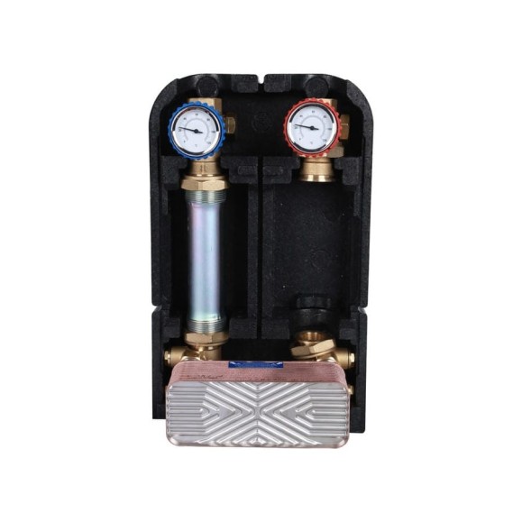 Насосная группа с теплообменником STOUT 28 пласт, без насоса SDG-0038-282501 RG008U9S96LEEC