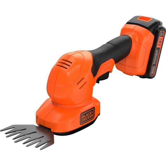 Аккумуляторный кусторез Black&Decker 18 В, Li-Ion, 2.0 А*ч BCSS18D1-QW Аккумуляторный кусторез Black&Decker 18 В, Li-Ion, 2.0 А*ч BCSS18D1-QW