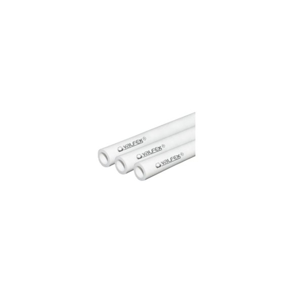 Труба VALFEX PP-R белая, 20х3.4 мм, 2 м, Т 80°С Ру20 SDR6 101020202 033-2461 Труба VALFEX PP-R белая, 20х3.4 мм, 2 м, Т 80°С Ру20 SDR6 101020202 033-2461
